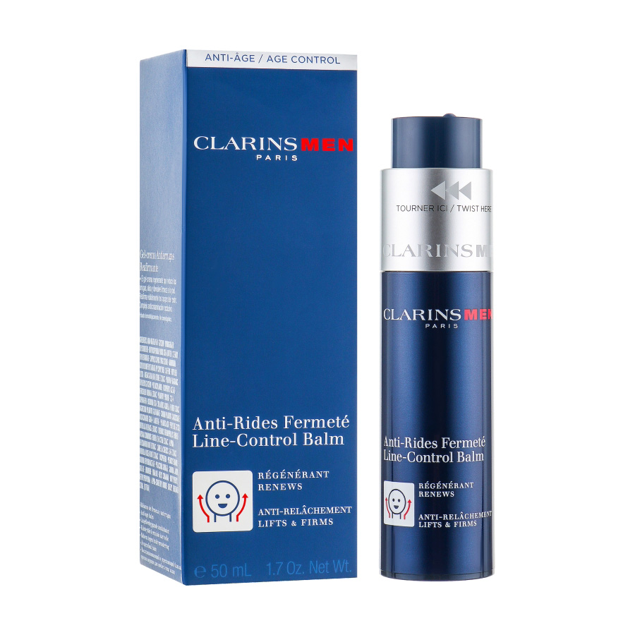 

Чоловічий антивіковий бальзам для обличчя Clarins Men Line-Control Balm, 50 мл