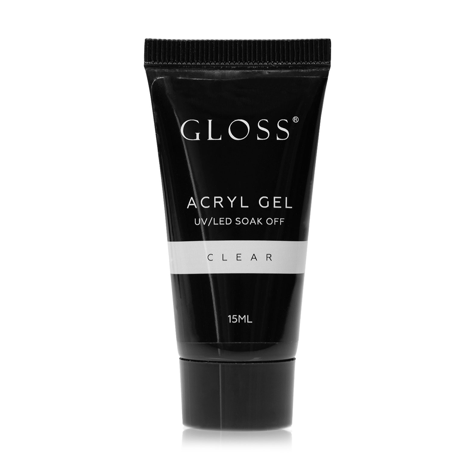 

Уцінка! Акрил-гель для нігтів Gloss Acryl Gel UV/LED Soak Off, Clear, 15 мл