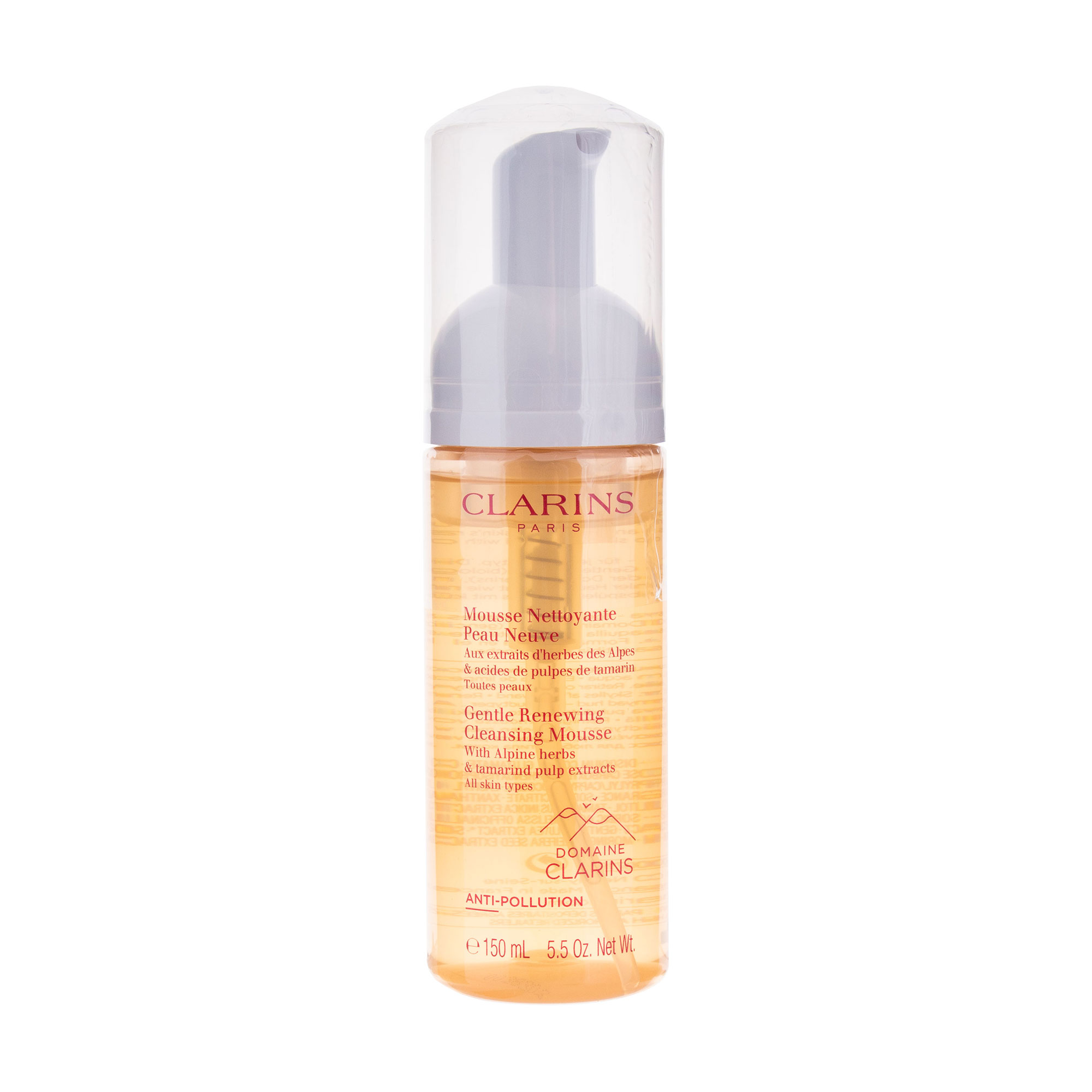

Очищувальний пінний мус для обличчя Clarins Gentle Renewing Cleansing Mousse, 150 мл