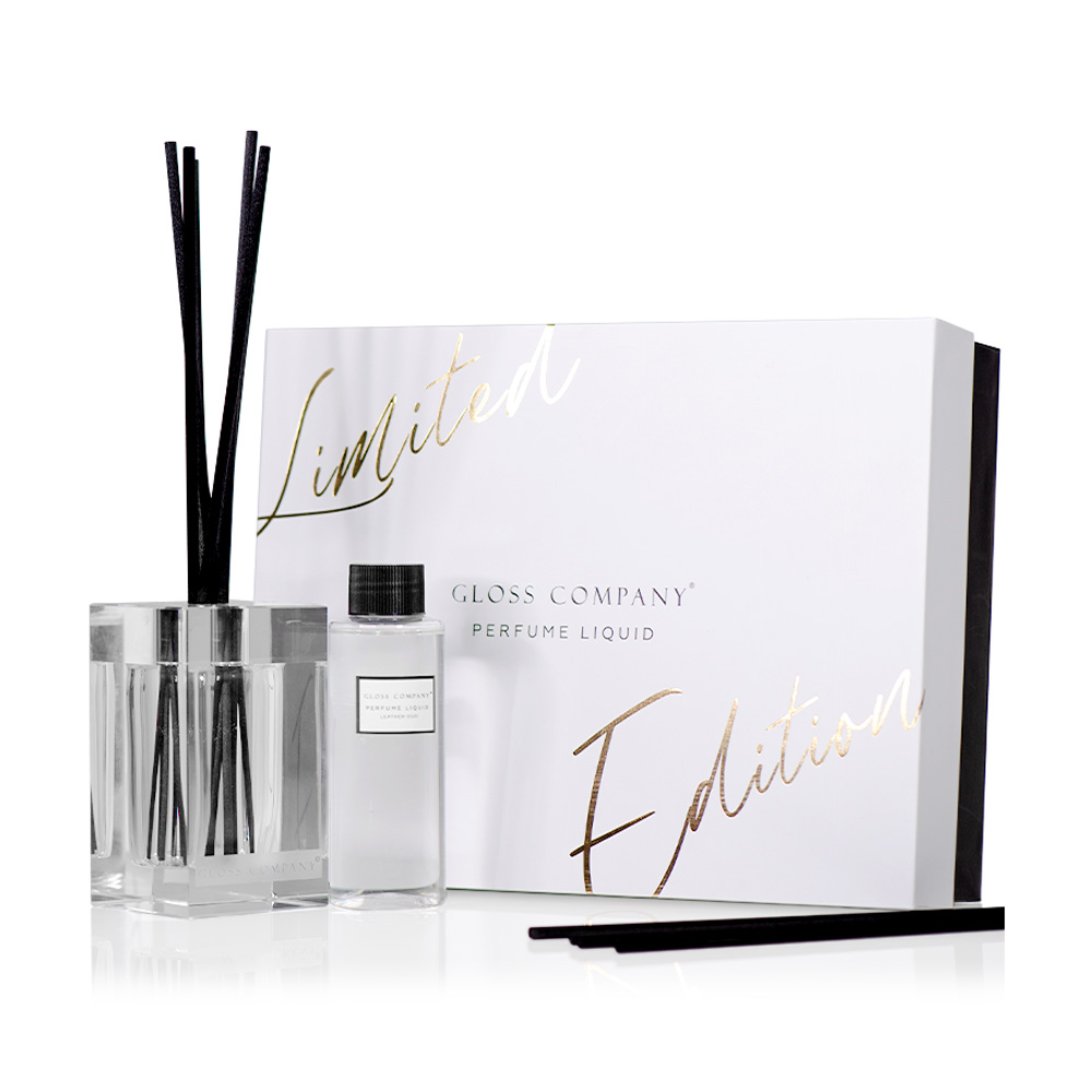 

Уцінка! Подарунковий набір аромадифузор Gloss Leather Oud, 120 мл