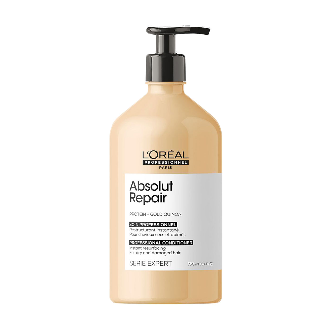 

Кондиціонер L'Oreal Professionnel Serie Expert Absolut Repair Gold Quinoa + Protein Conditioner для пошкодженого волосся, 750 мл