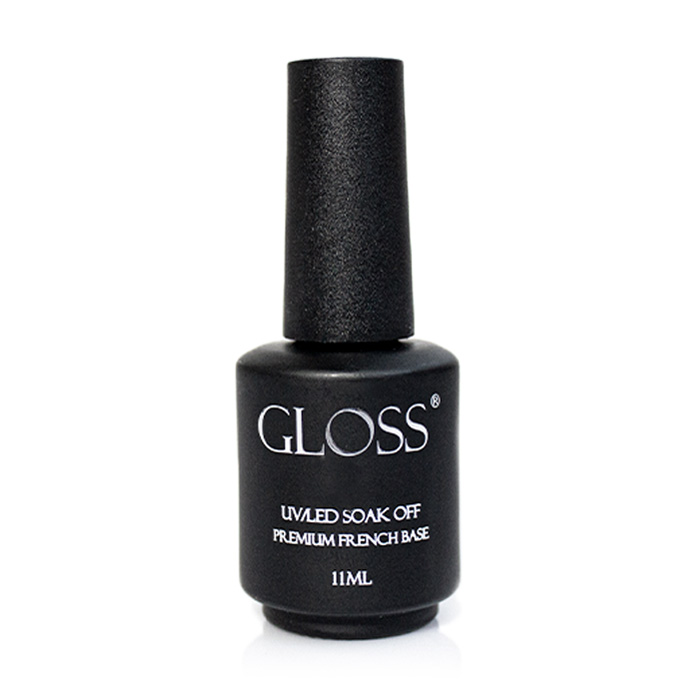 

База для гель-лаку Gloss Premium French Base UV/LED Soak Off, Ivory, 11 мл