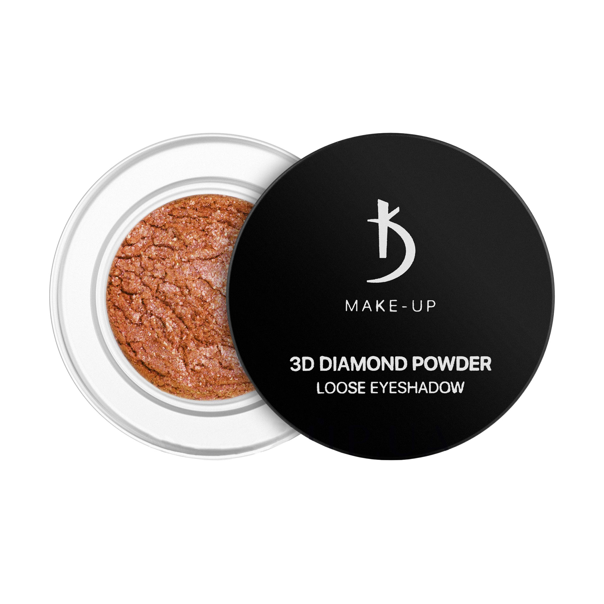 

Уцінка! Розсипчасті тіні для повік Kodi Professional 3D Diamond Powder 09, з мерехтінням, 3.5 г