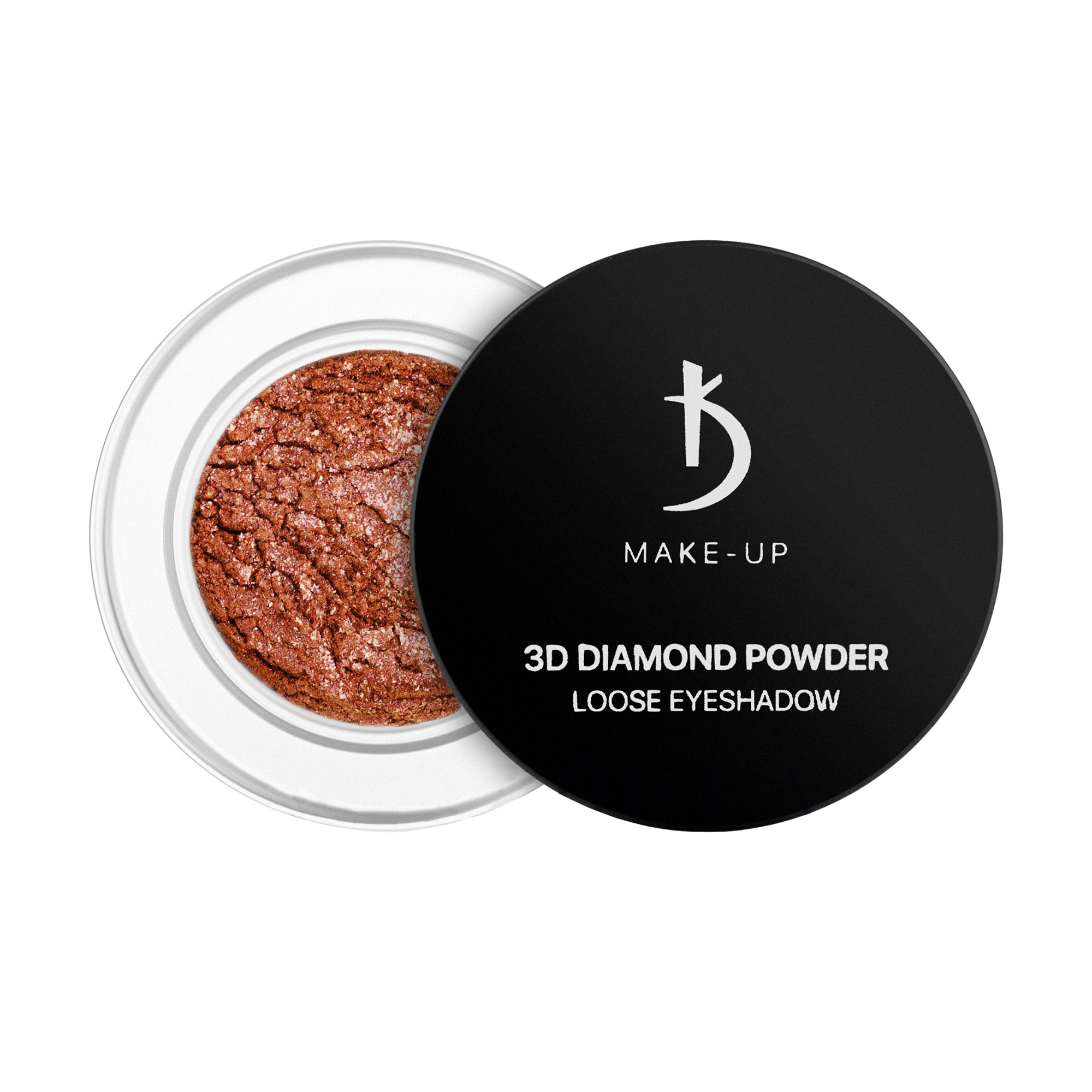 

Уцінка! Розсипчасті тіні для повік Kodi Professional 3D Diamond Powder 12, з мерехтінням, 3.5 г