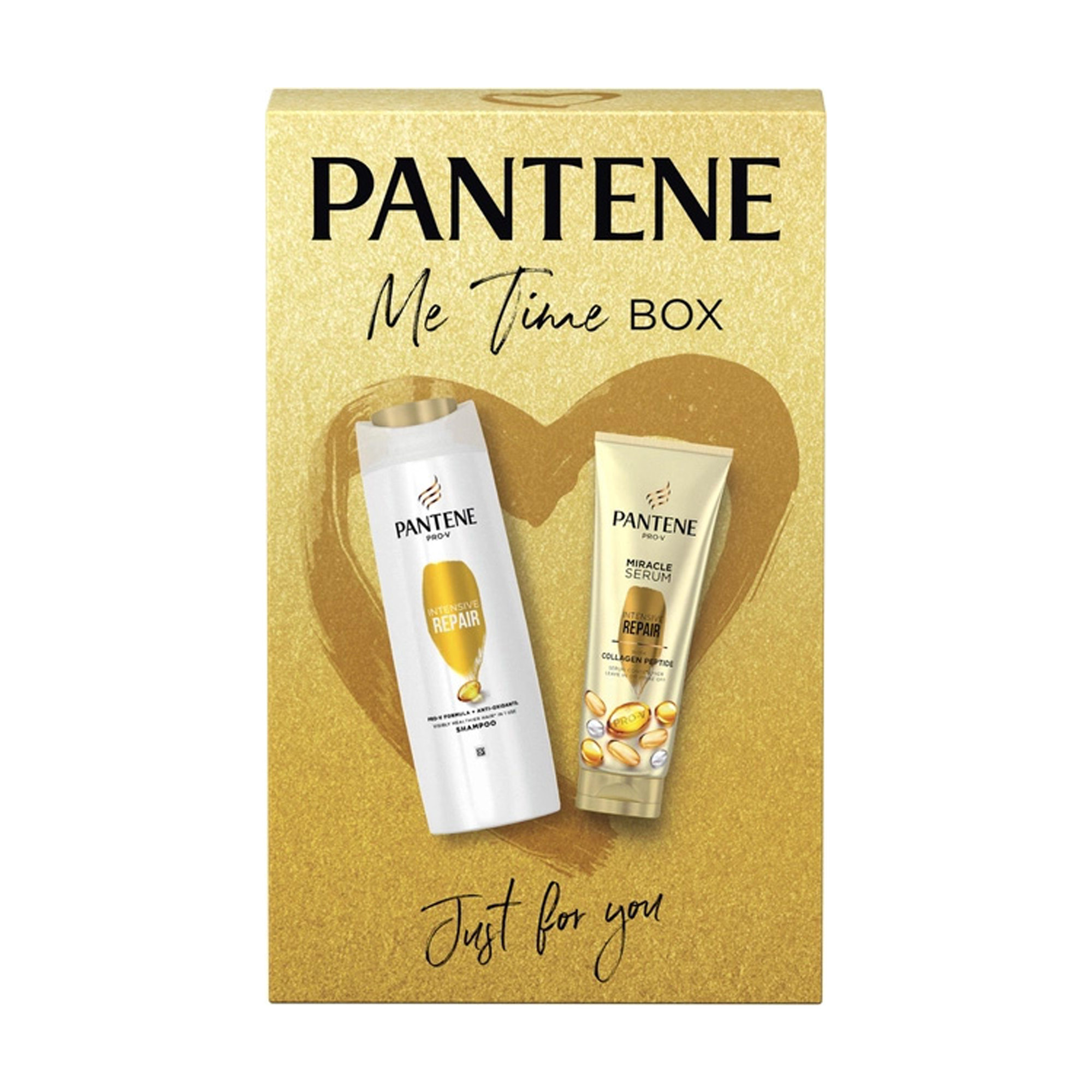 

Уцінка! Подарунковий набір для волосся Pantene Pro-V Me Time (шампунь, 400 мл + кондиціонер-сироватка, 200 мл)