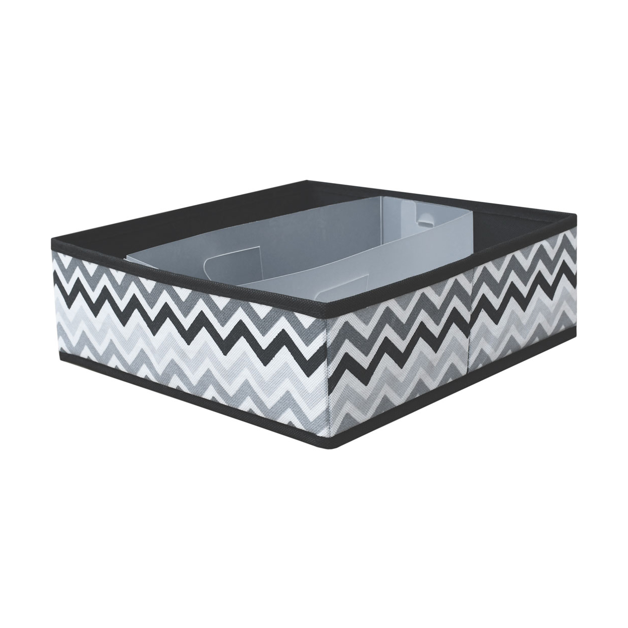 

Короб складаний з пластиковим органайзером Handy Home Zigzag 30*30*10 см (ZSH-06)