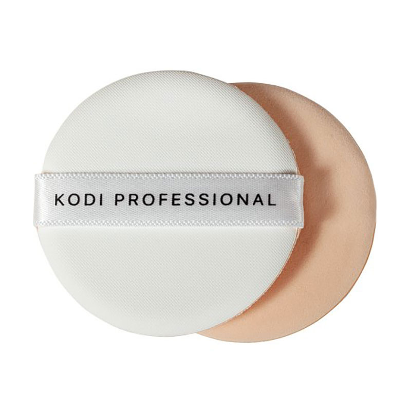 Набір пуховок Kodi Professional (біла + бежева), 2 шт