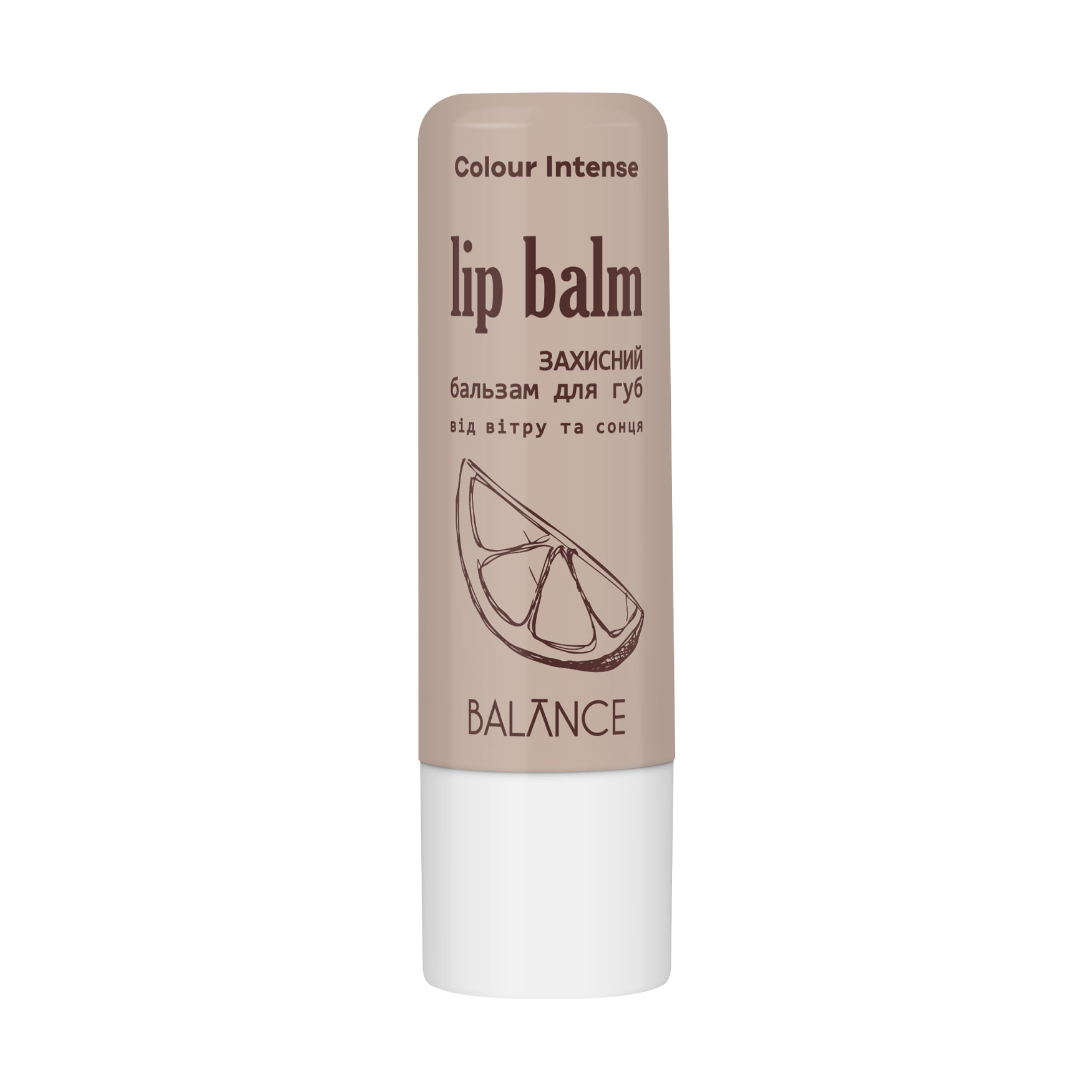 

Бальзам для губ Colour Intense Balance Lip Balm 03 Цитрус, 5 г