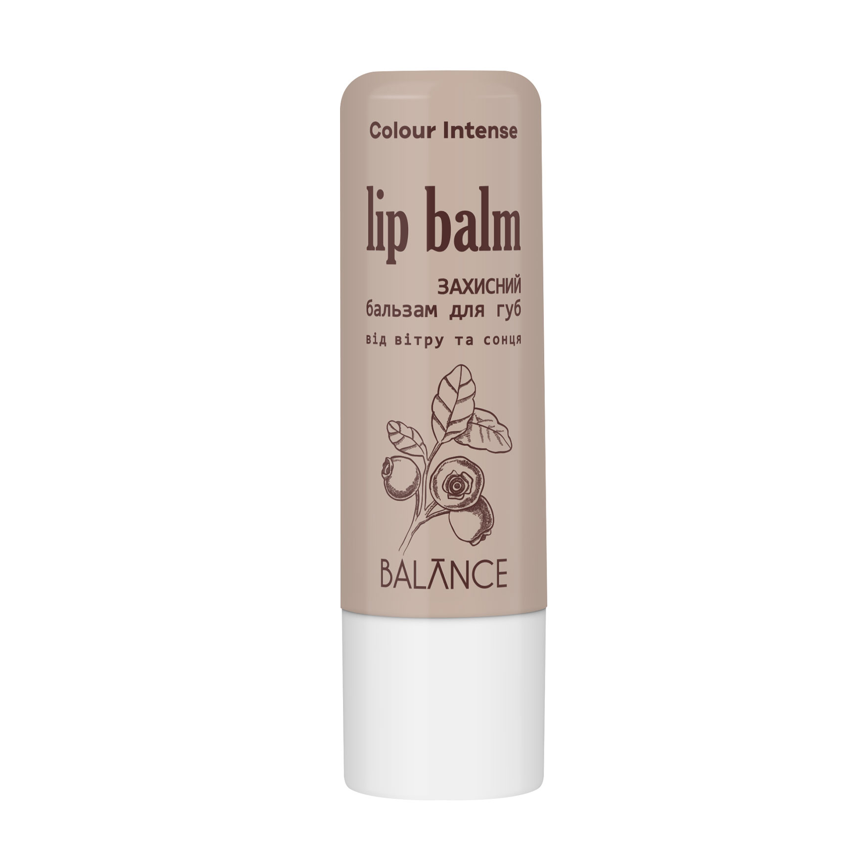 

Бальзам для губ Colour Intense Balance Lip Balm 04 Чорниця, 5 г
