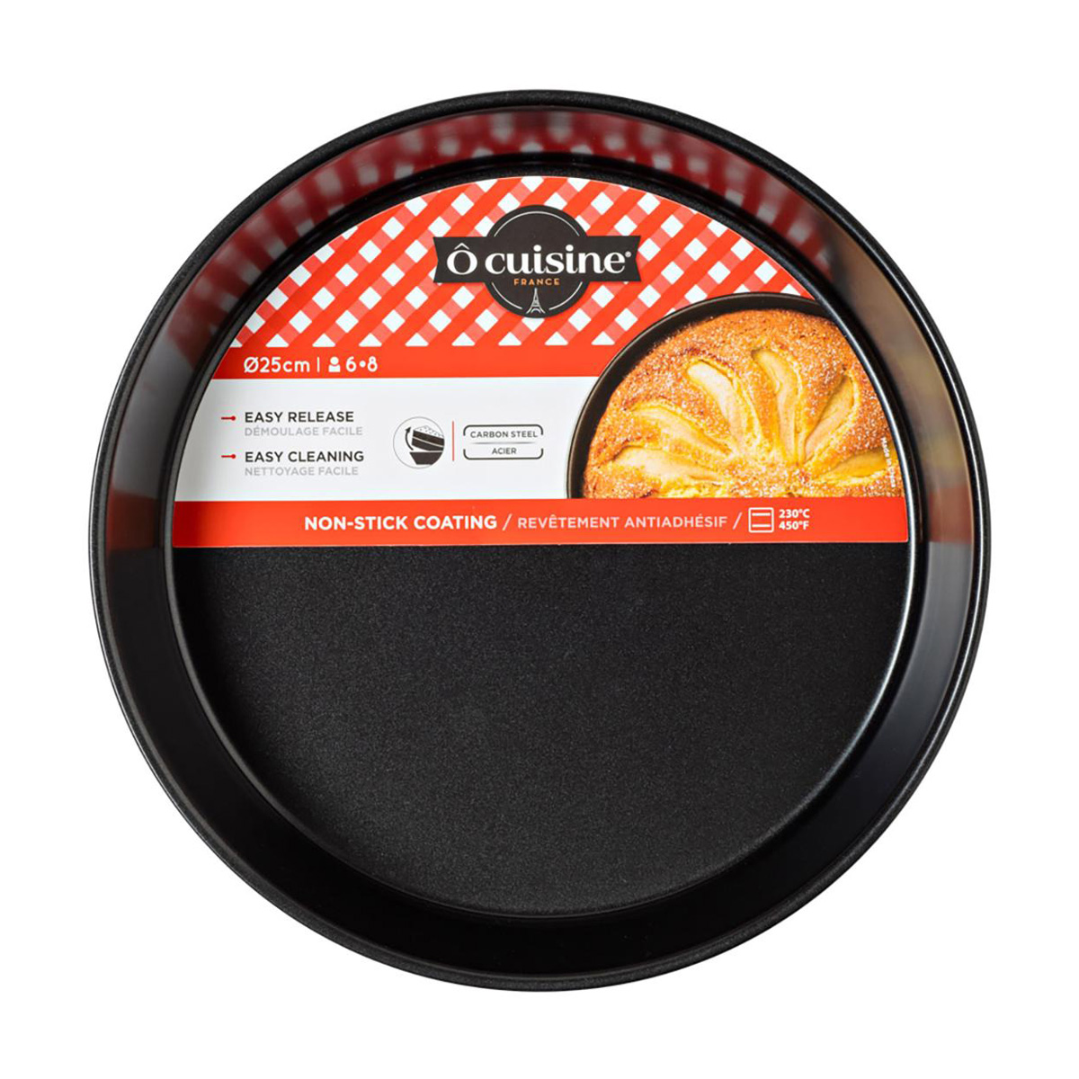 

Форма для випічки та запікання O Cuisine кругла, 25 см, 1.3 л (MC25BA6)