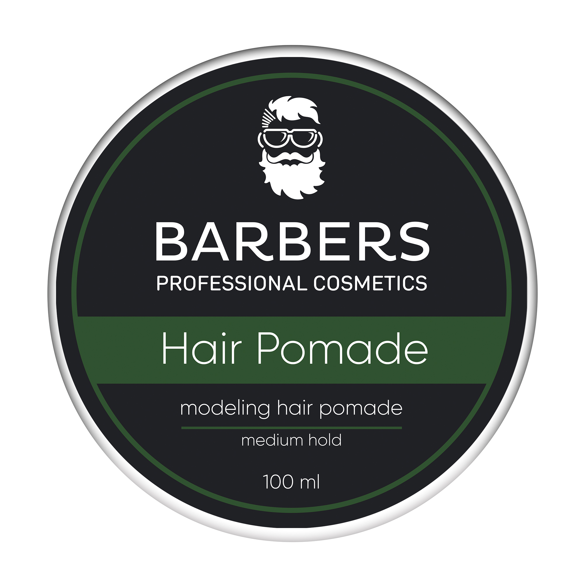

Чоловіча помада для волосся Barbers Modeling Hair Pomade Medium Hold середньої фіксації, 100 мл