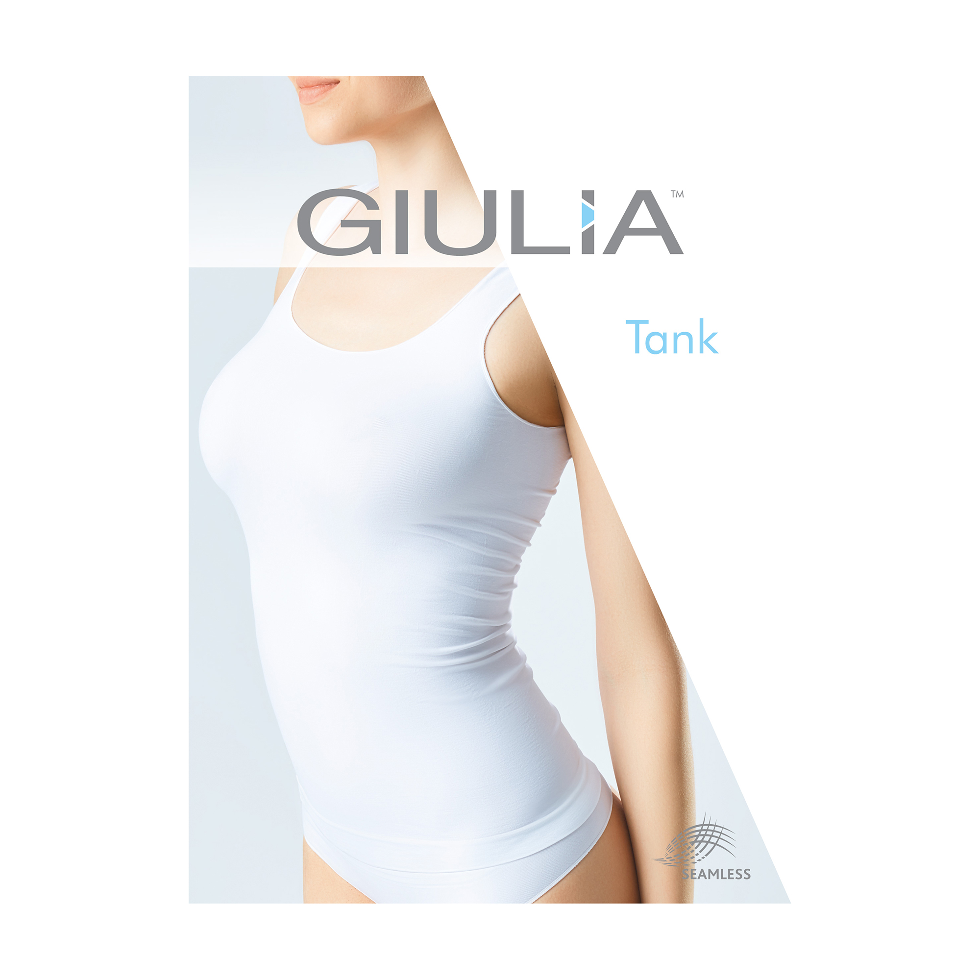 

Безшовна майка жіноча Giulia Tank на широких бретелях, Black, 3M