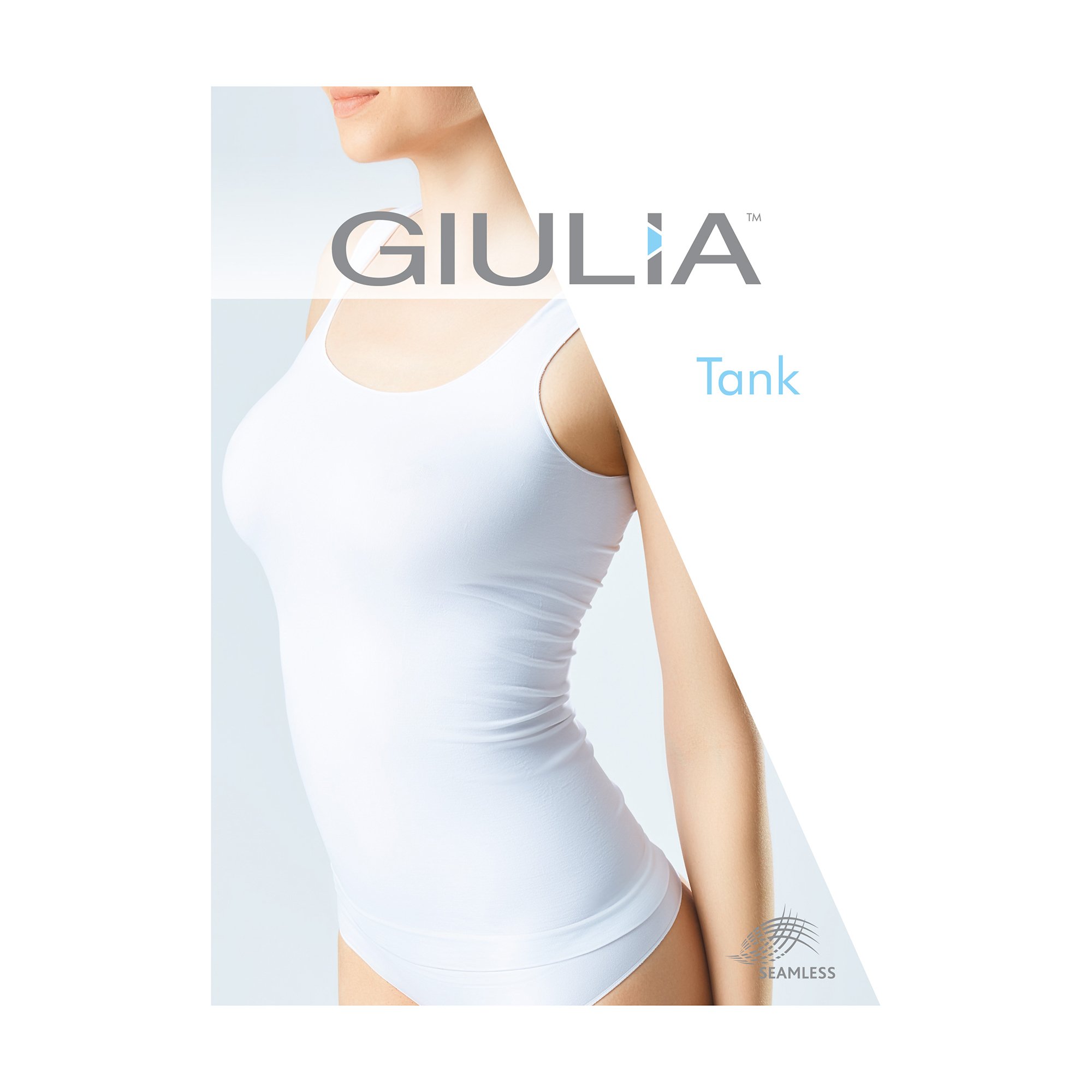 

Безшовна майка жіноча Giulia Tank на широких бретелях, Naturale, 3M
