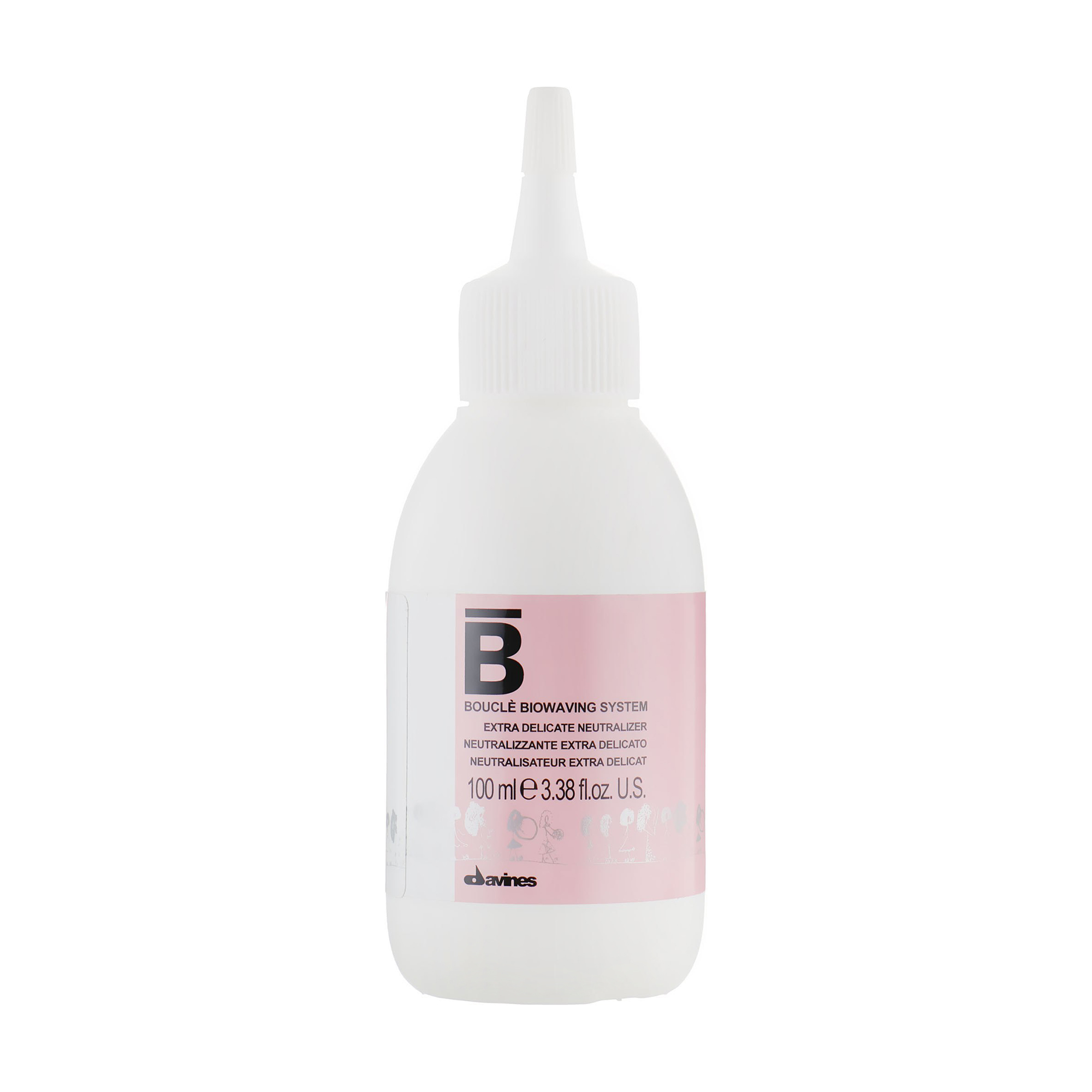 

Надделікатний нейтралізатор для волосся Davines Boucle Biowaving System Extra Delicate Neutralizer для фіксації завитка, 100 мл