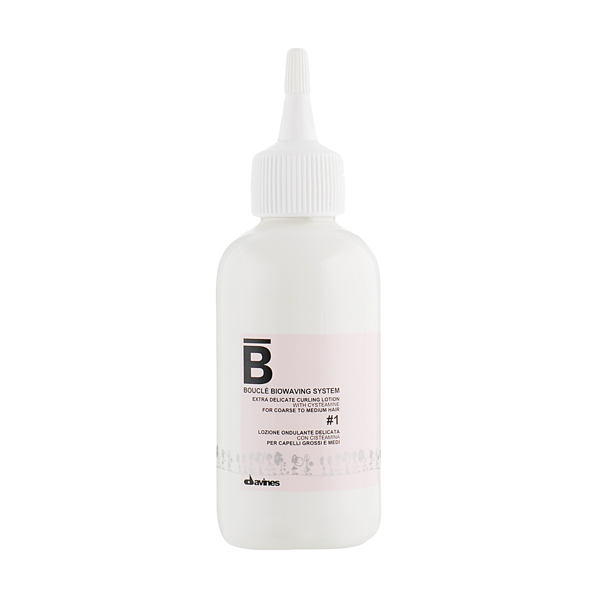 

Система для біозавивки Davines Boucle Biowaving System Extra Delicate Curling Lotion 1 для натурального та жорсткого волосся, 100 мл