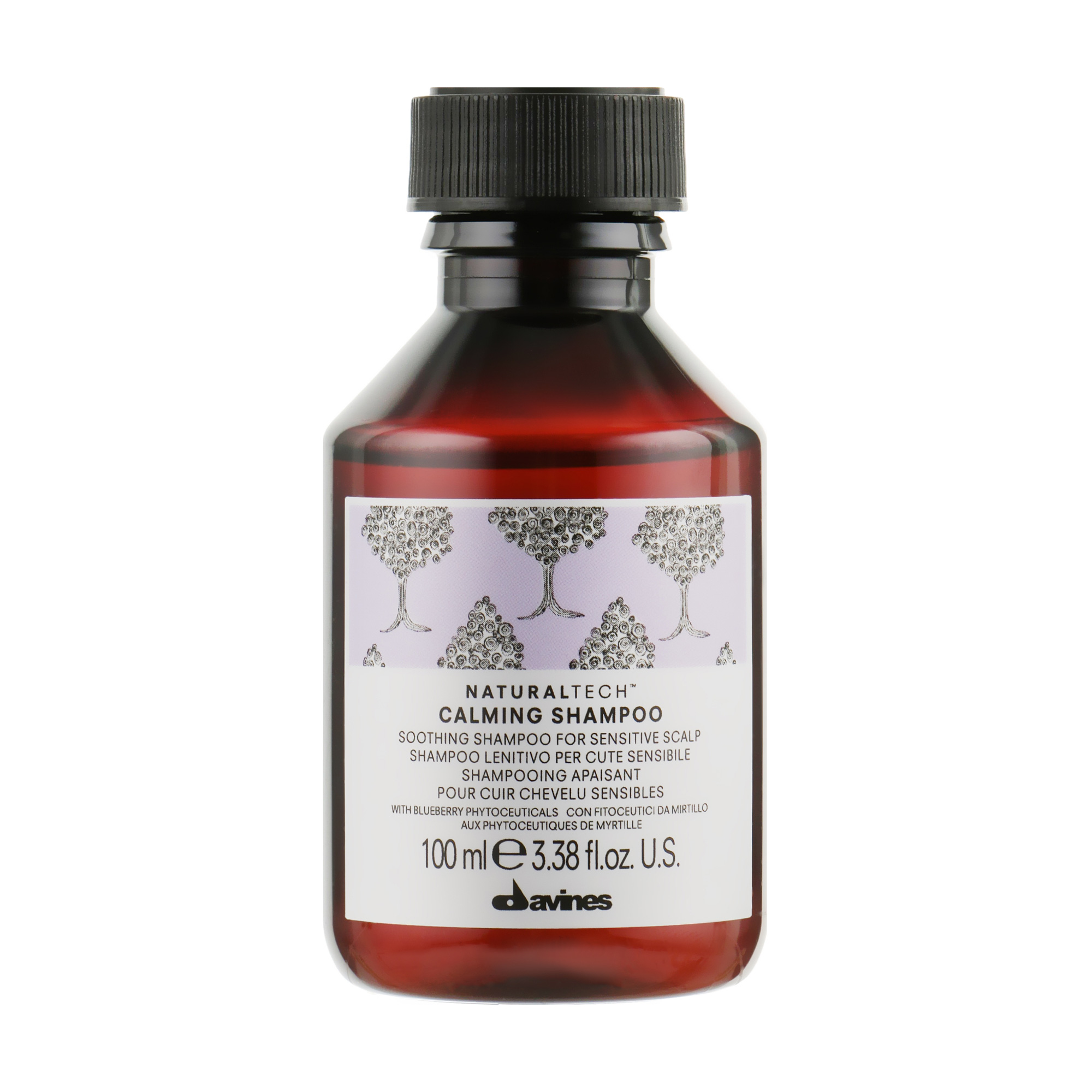 

Безсульфатний заспокійливий шампунь Davines NaturalTech Calming Shampoo для чутливої шкіри голови, 100 мл