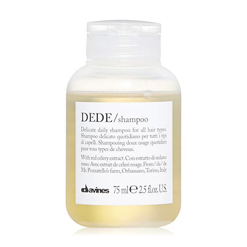 

Безсульфатний делікатний щоденний шампунь Davines Dede Delicate Daily Shampoo для всіх типів волосся, 75 мл
