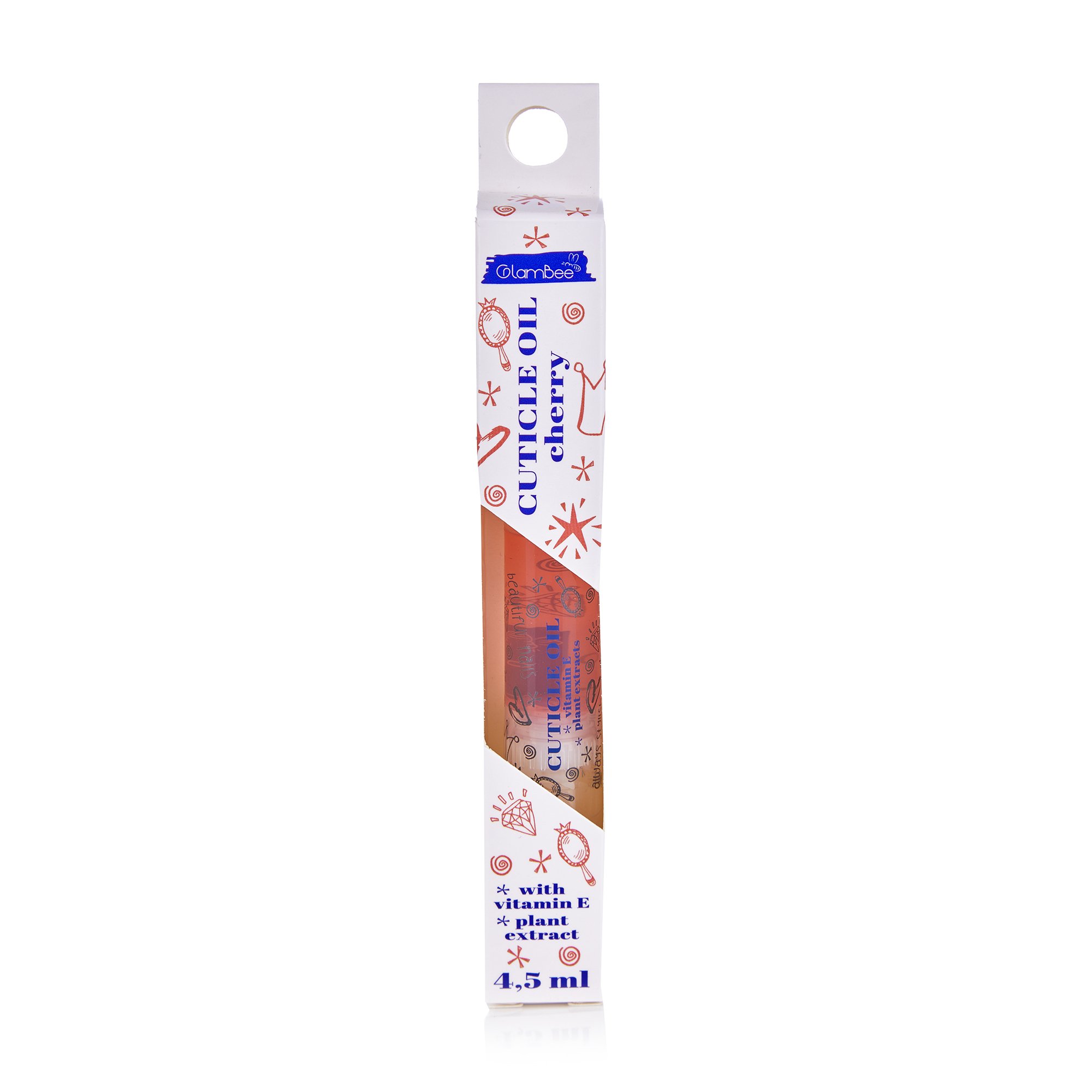 

Олія для кутикули та нігтів Glambee Oil Cherry, 4.5 мл