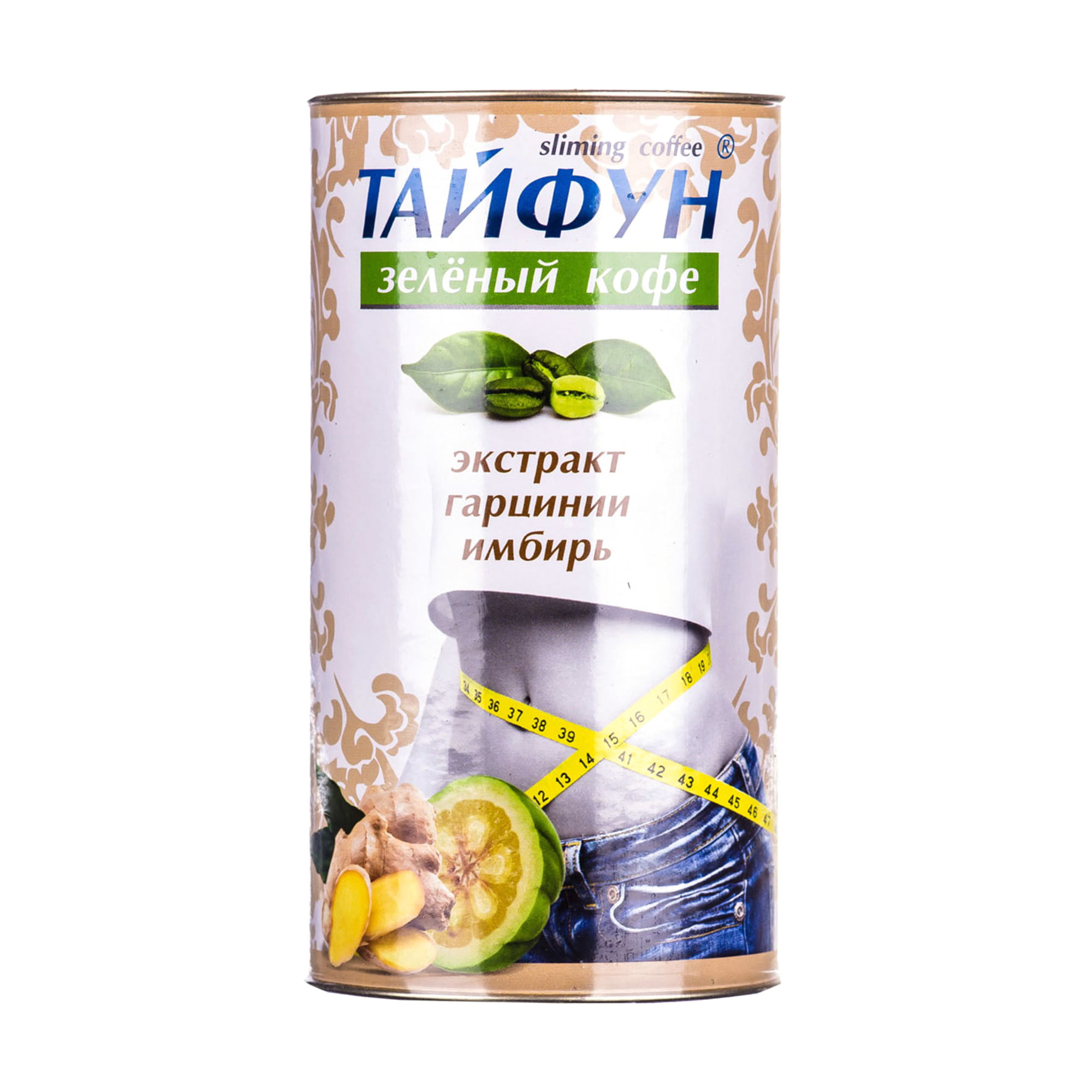 

Зелена кава ФітоБіоТехнології Тайфун Екстракт гарцинії, імбир, 100 г