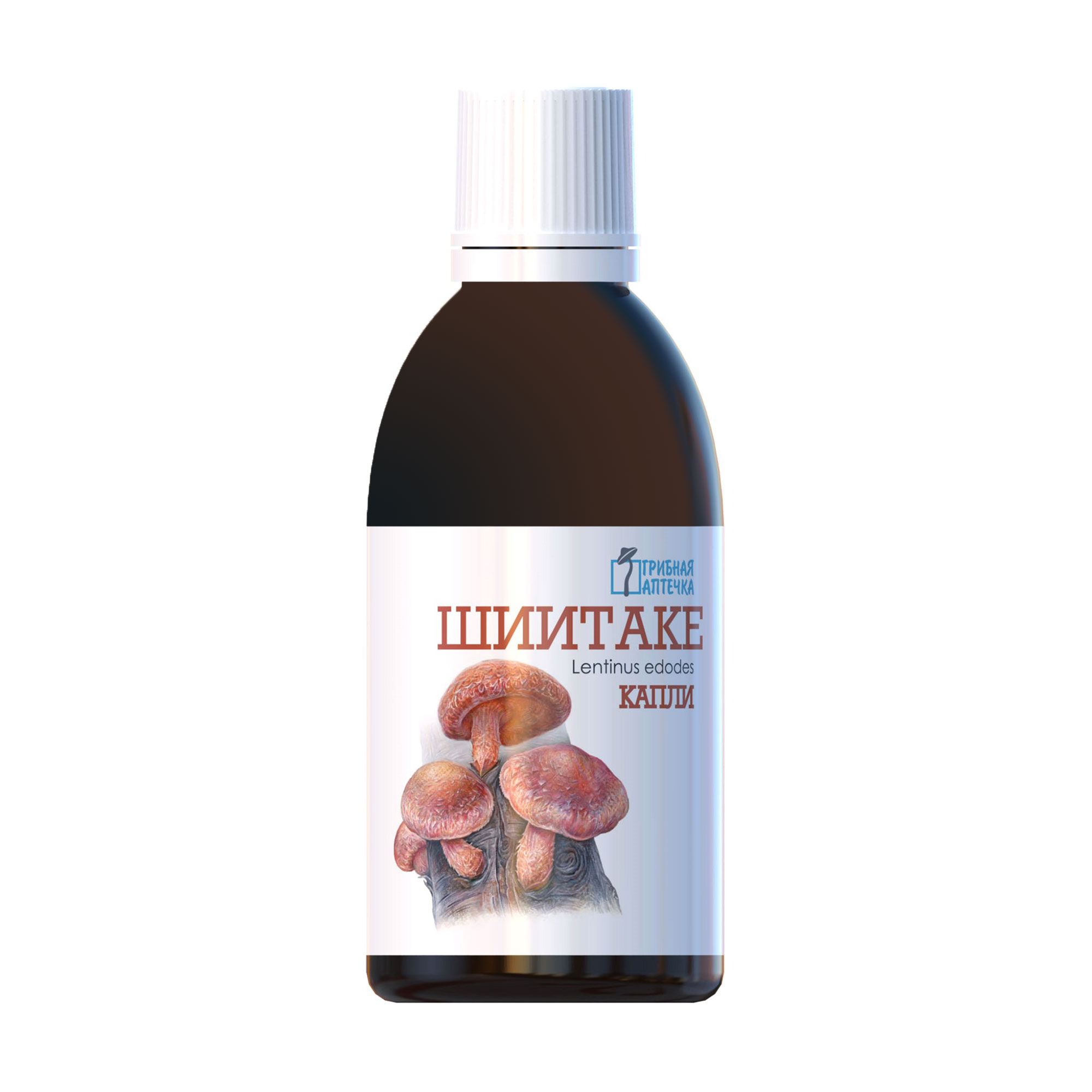 

Уцінка! Шиїтаке ФітоБіоТехнологіі Lentinus Edodes Грибна аптечка в краплях, 50 мл