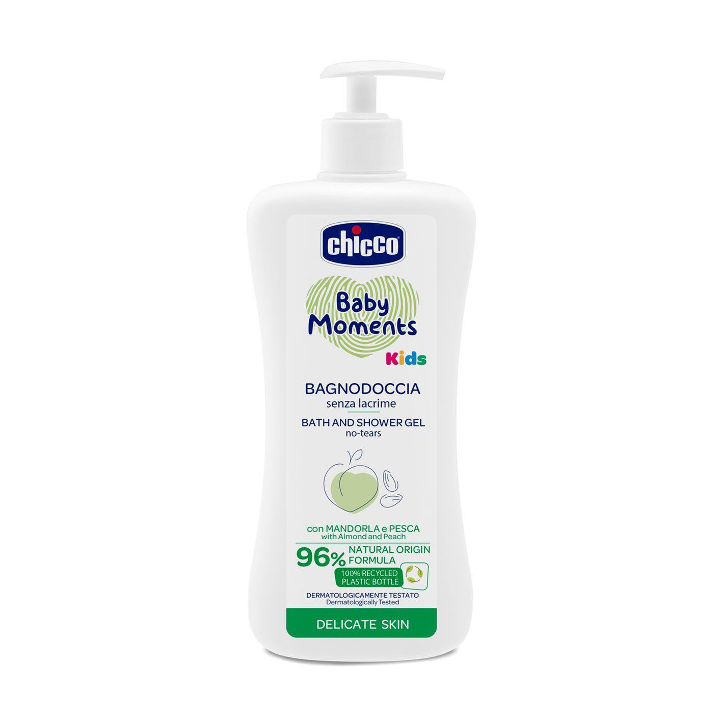 

Уцінка! Дитячий гель для душу Chicco Baby Moments Kids Bath And Shower Gel, 500 мл