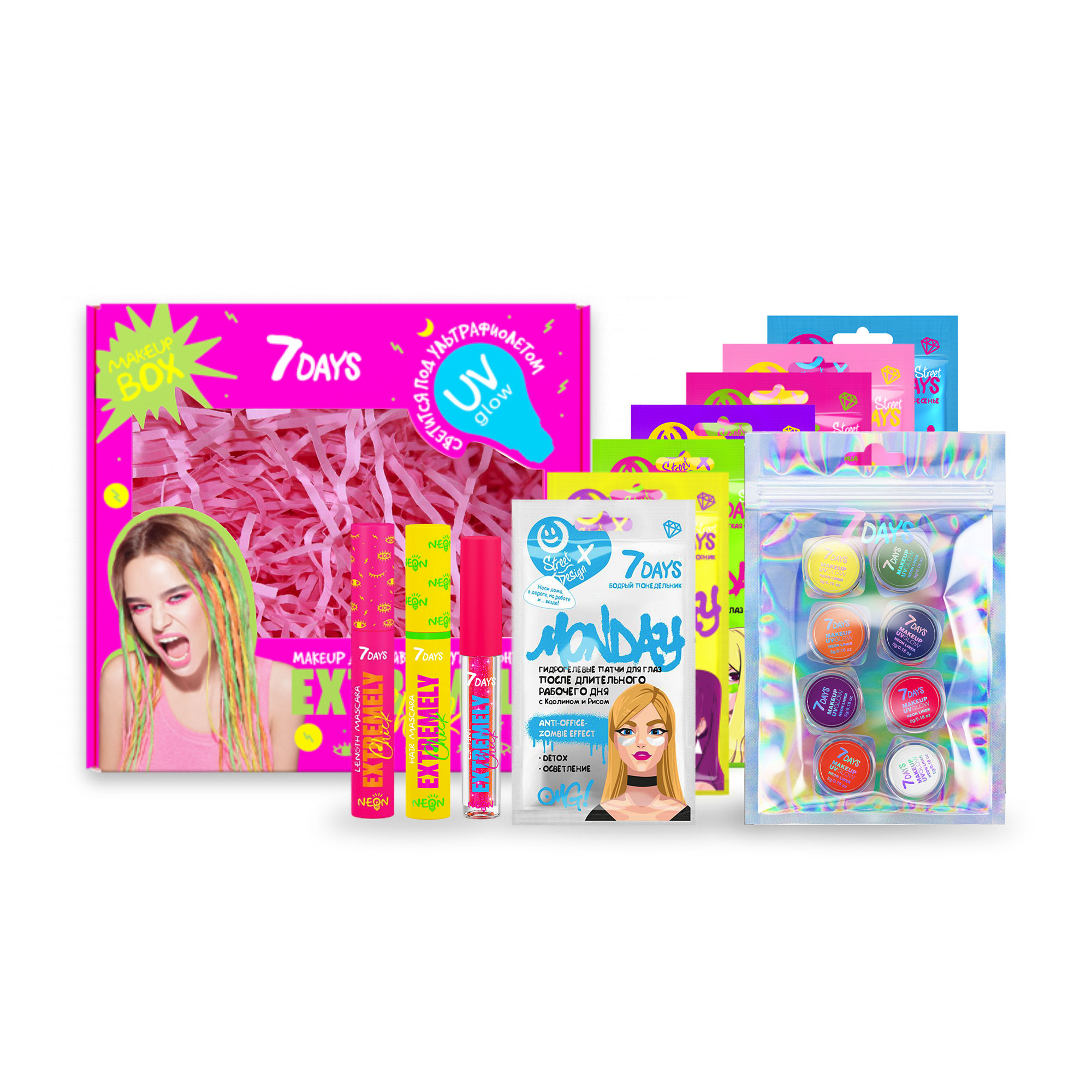 

Подарунковий набір 7 Days Extremely Chick Lovely Beauty, 11 одиниць