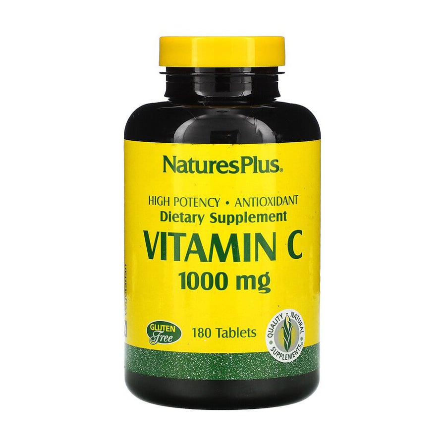 

Вiтaмiн C NaturesPlus Vitamin C 1000 мг, 180 таблеток