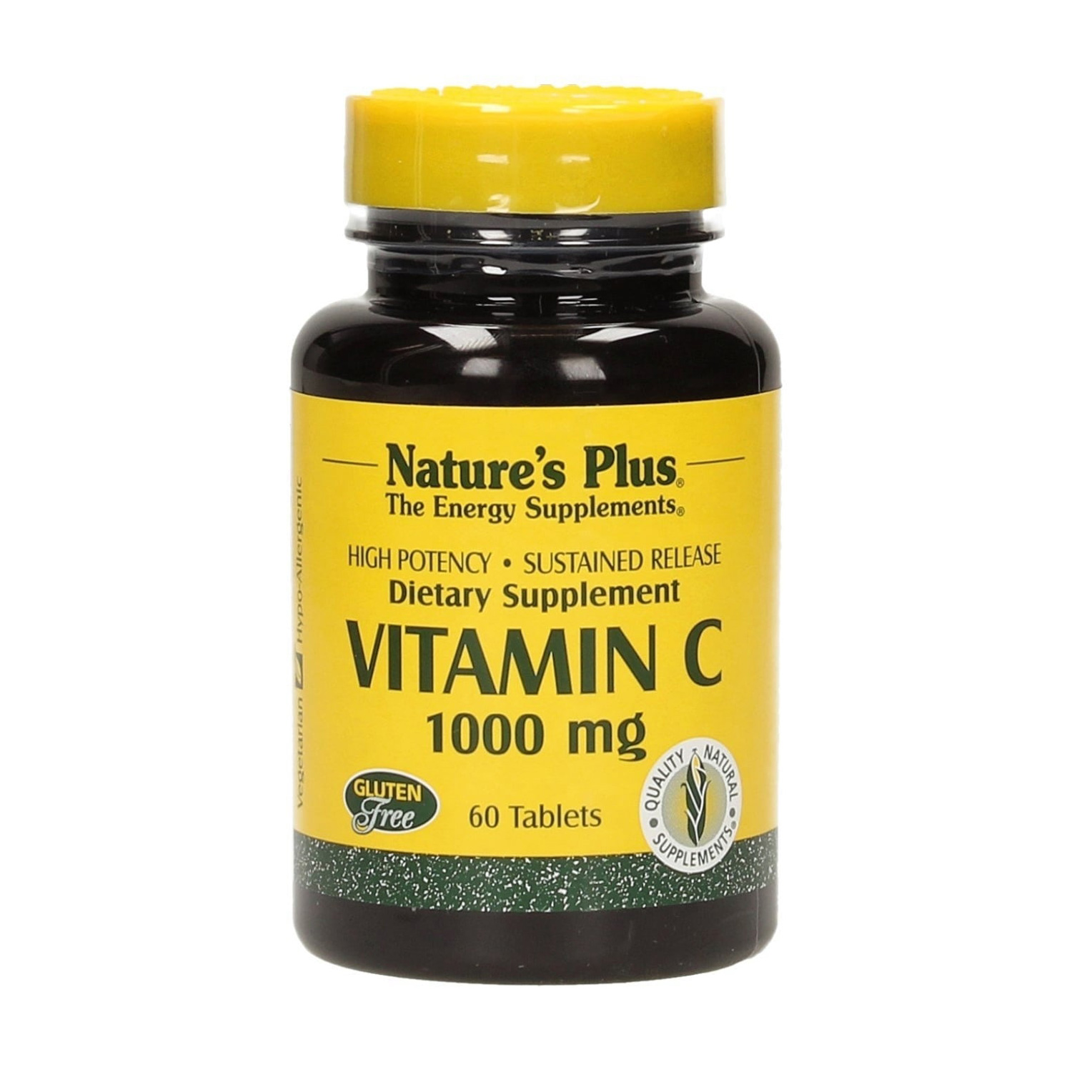 

Вітамін С NaturesPlus Vitamin C 1000 мг, з уповільненим вивільненням, 60 таблеток