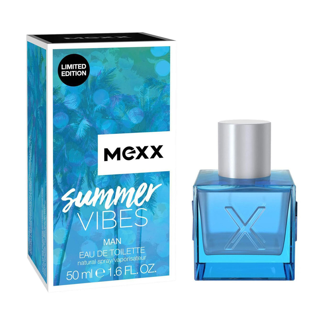 

Mexx Summer Vibes Man Туалетна вода чоловіча, 50 мл
