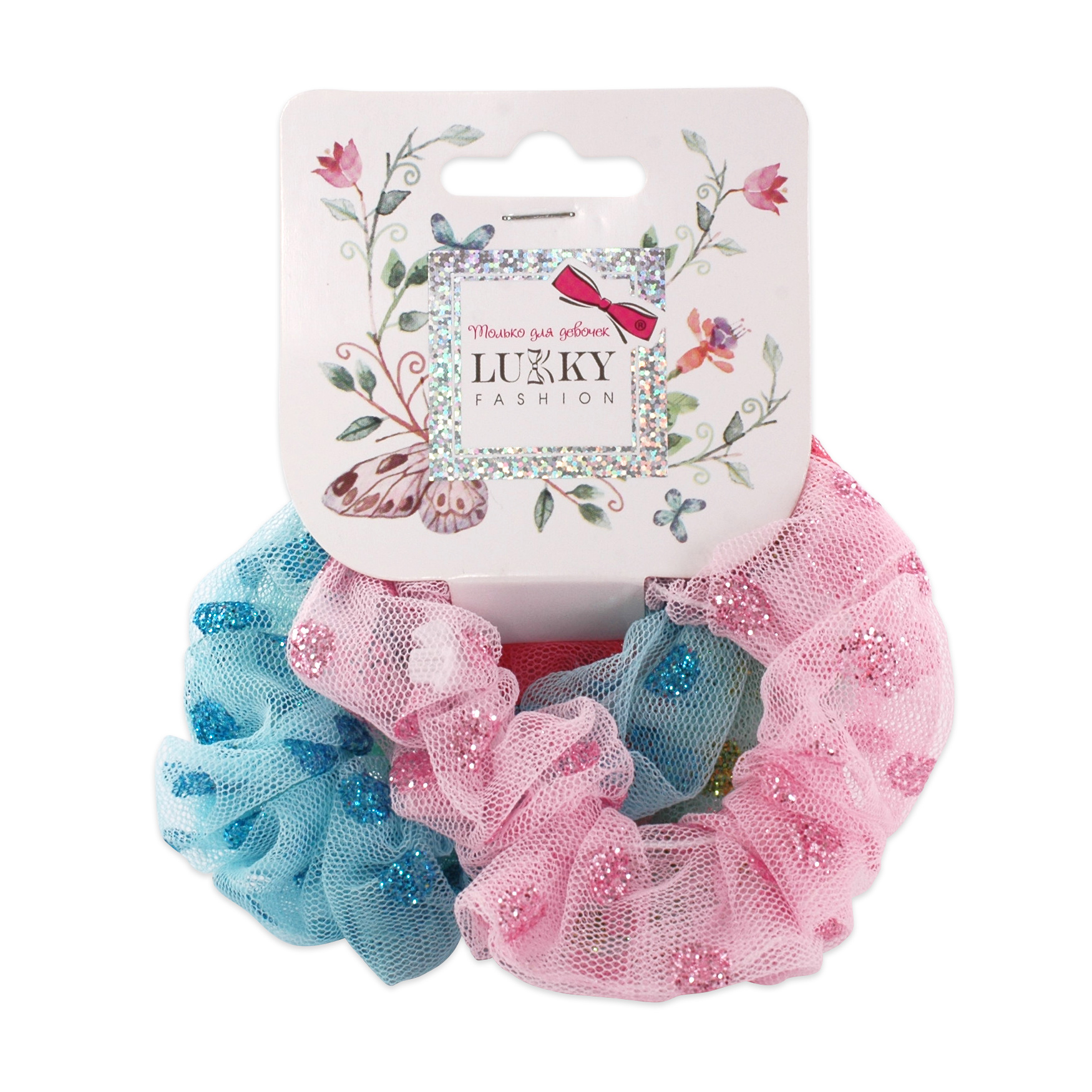 

Резинки для волосся Lukky, 4 шт (T18585)