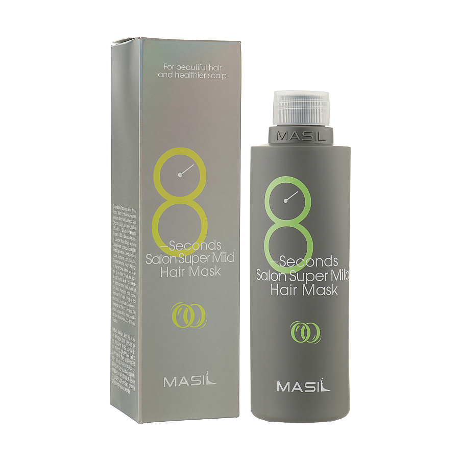 

Уцінка! Відновлювальна маска Masil 8 Seconds Salon Super Mild Hair Mask для ослабленого волосся, 350 мл