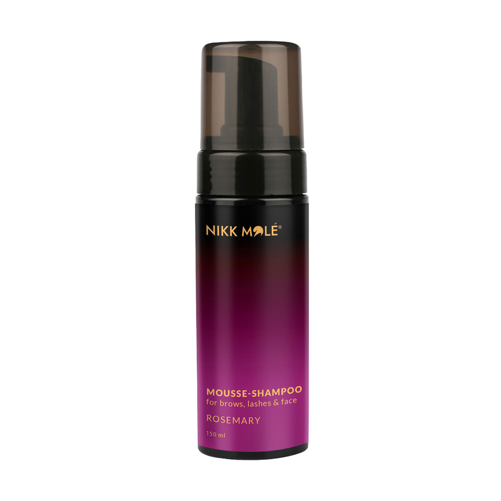 

Мус-шампунь для брів та обличчя Nikk Mole Shampoo Mousse For Eyebrows And Face, 150 мл