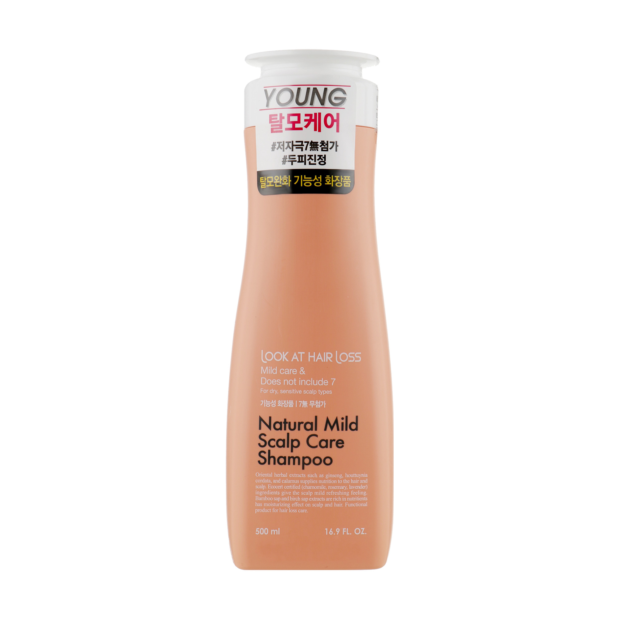 

Уцінка! Шампунь для сухого волосся Doori Cosmetics Look At Hair Loss Natural Mild Scalp Shampoo, 500 мл