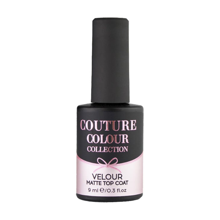 

Оксамитовий топ для гель-лаку Couture Colour Velour Matte Top Coat, 9 мл