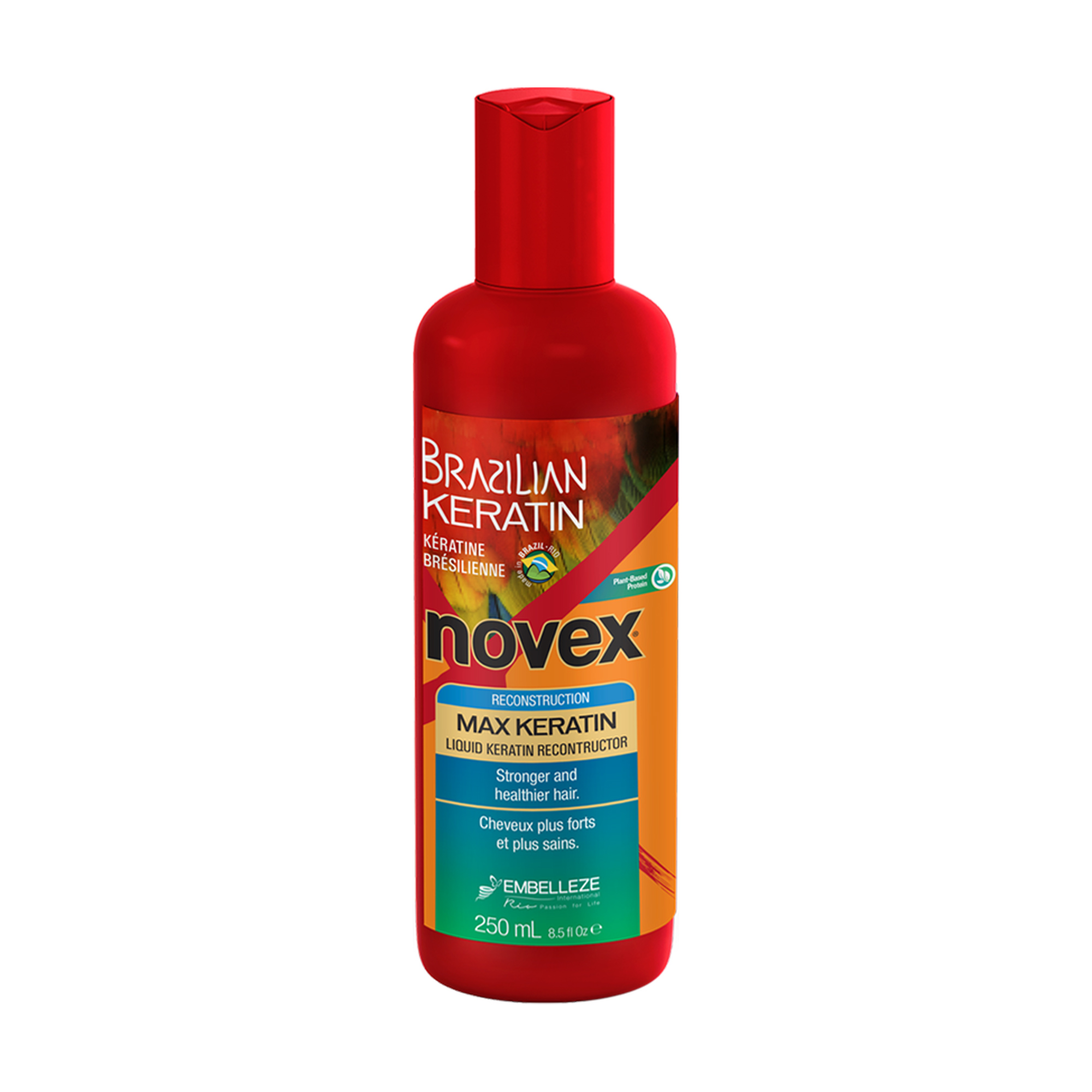 

Рідкий кератин для волосся Novex Brazilian Keratin, 250 мл