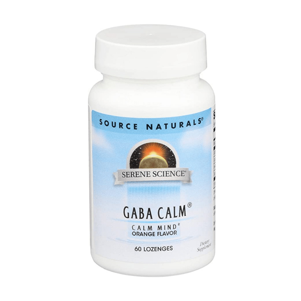 

Гамма-аміномасляна кислота Source Naturals Serene Science GABA зі смаком апельсину, 60 льодяників