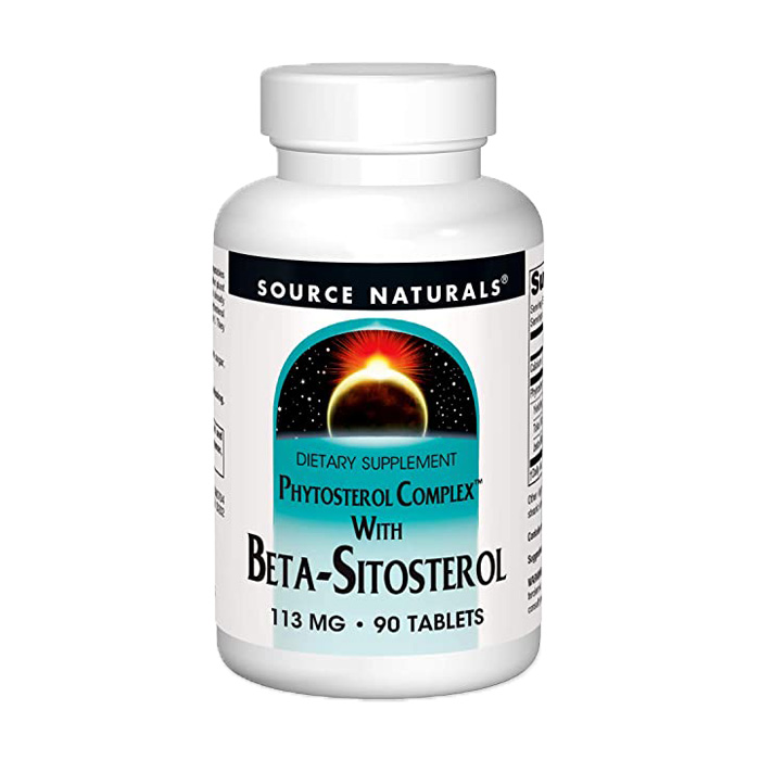 

Комплекс фітостероли з бeтa-ситостеролом Source Naturals Phytosterol Complex With Beta-sitosterol 113 мг, 90 таблеток