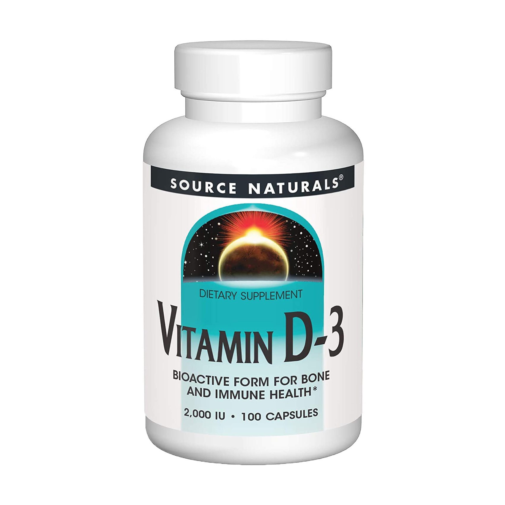 

Вітамін Д3 Source Naturals Вітамін D-3, 100 капсул