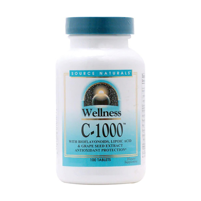

Вітамін С Source Naturals Wellness Vitamin C-1000, 100 таблеток