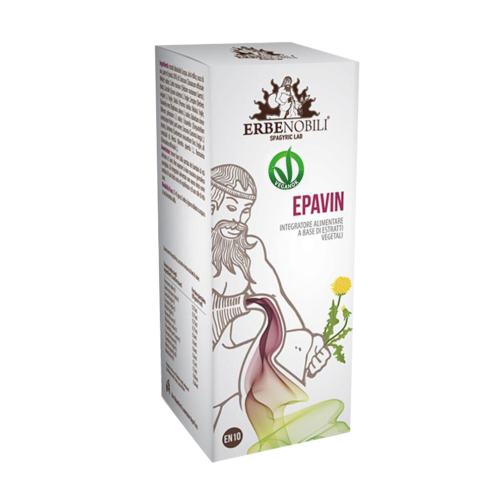 

Комплекс для здоров'я печінки і поліпшення травлення Erbenobili Epavin в краплях, 50 мл