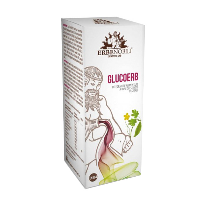 

Уцінка! Нормалізація рівня цукру в крові Erbenobili Glucoerb, 60 таблеток