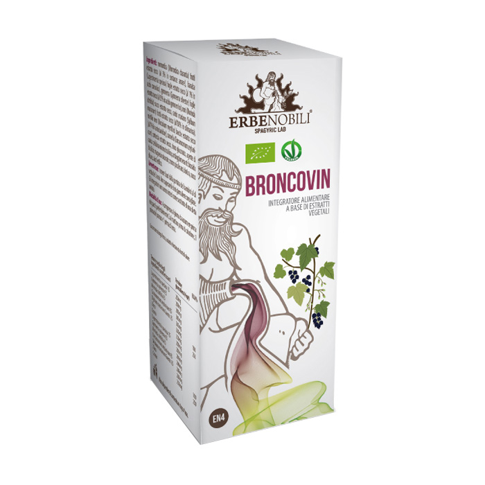 

Комплекс для підтримки дихальної системи Erbenobili Broncovin в краплях, 50 мл