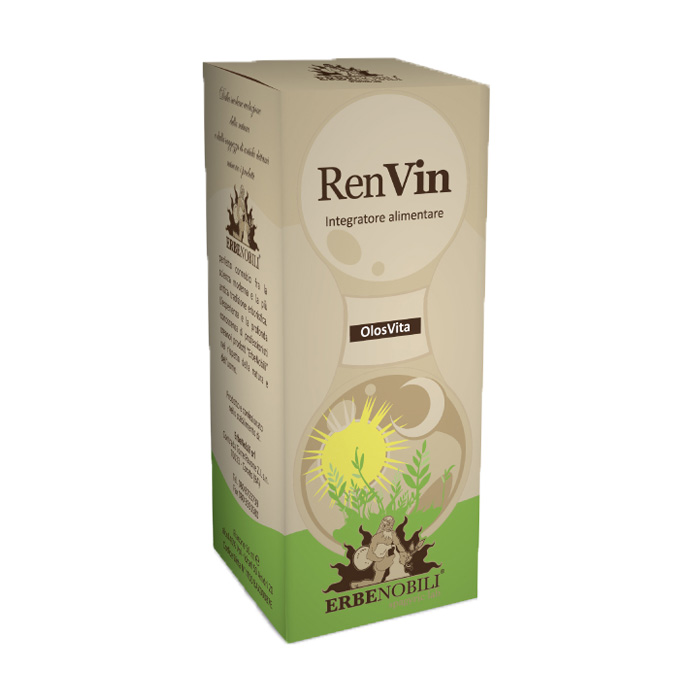 

Комплекс для підтримки здоров'я нирoк Erbenobili RenVin в краплях, 50 мл