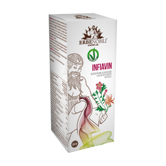 

Комплекс для зміцнення м'язів і суглобів Erbenobili Infiavin, 60 таблеток