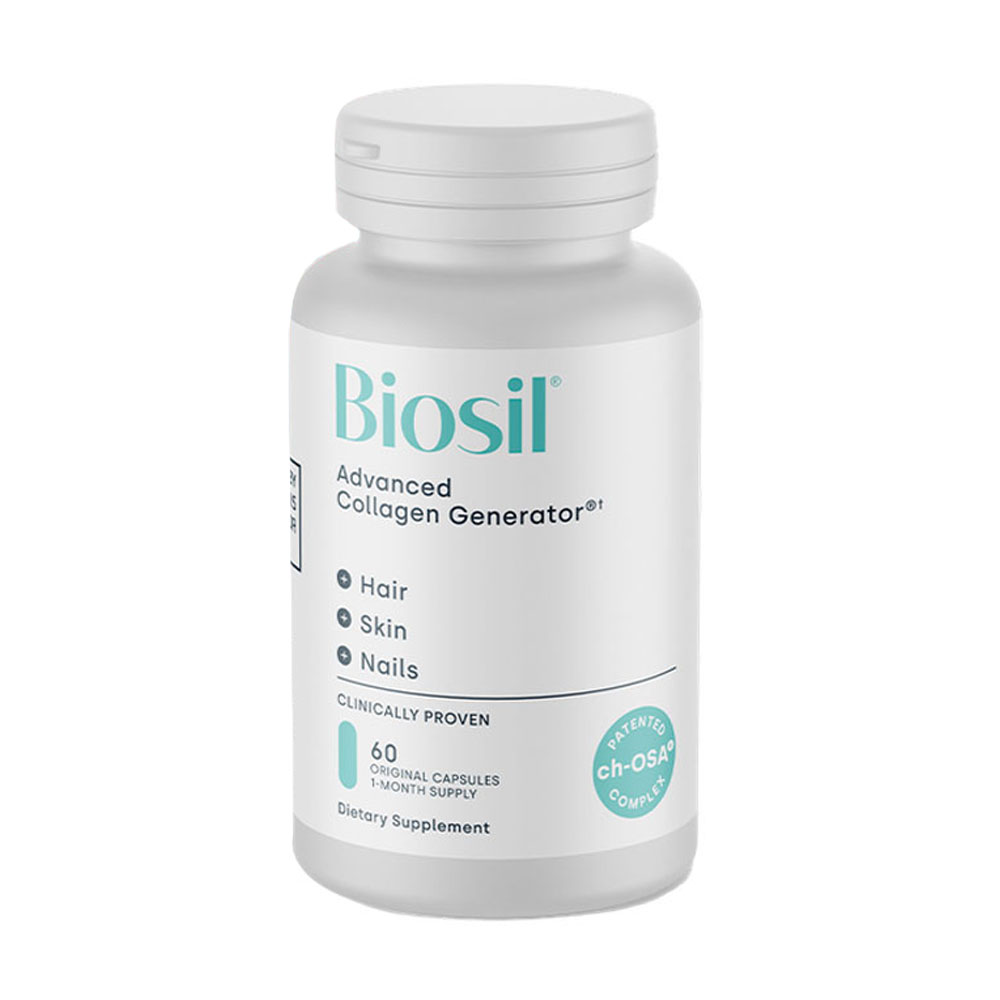 

Активатор колагену BioSil Collagen Generator, 60 вегетаріанських капсул