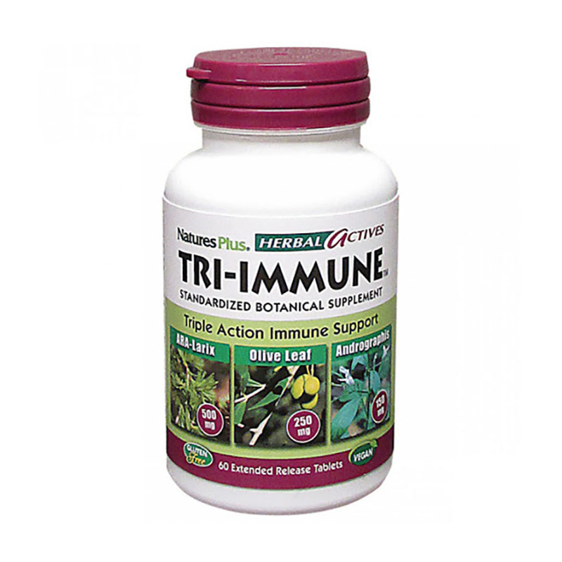 

Комплекс для підтримки імунної системи NaturesPlus Tri-Immune, 60 таблеток