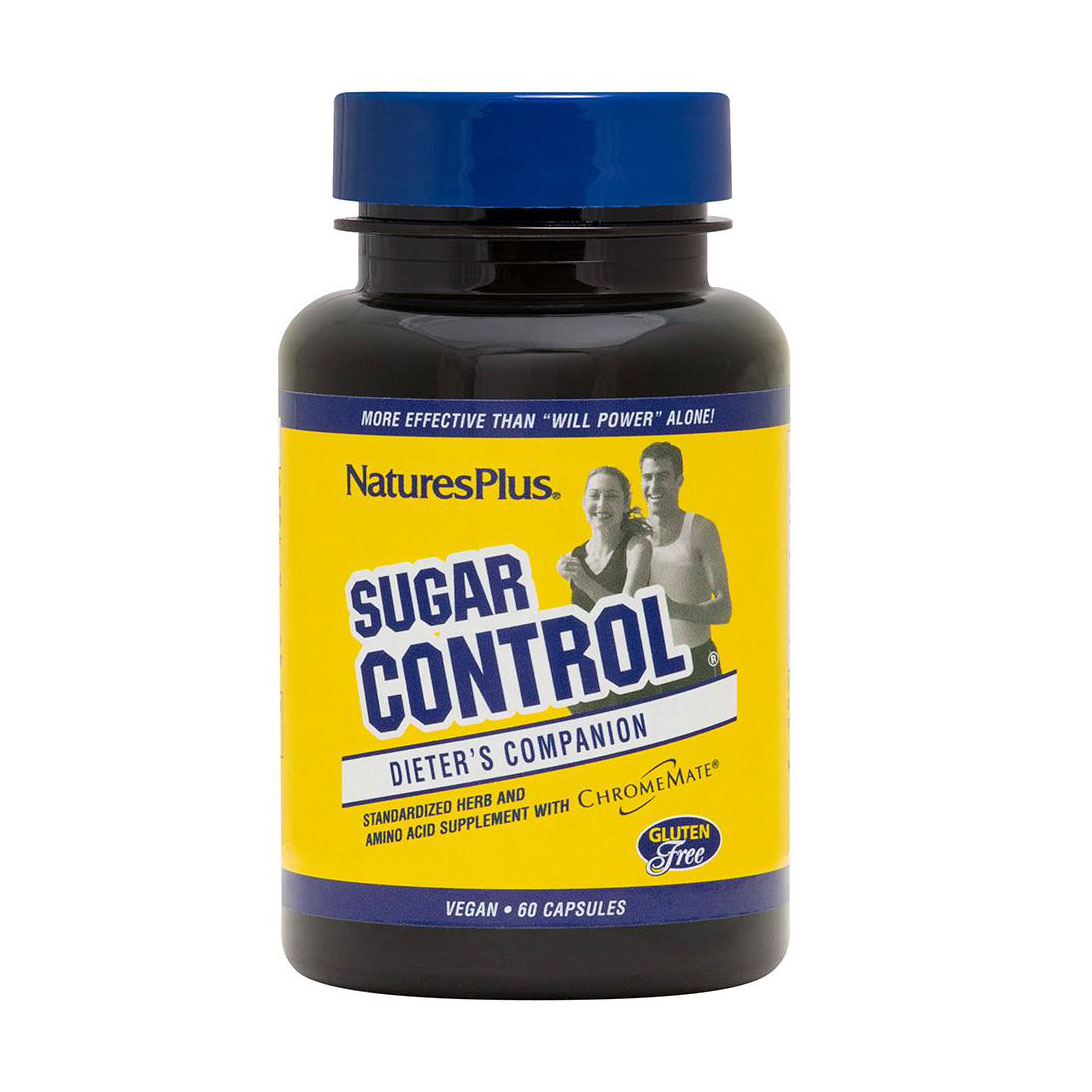 

Блокатор цукру NaturesPlus Sugar Control, 60 капсул