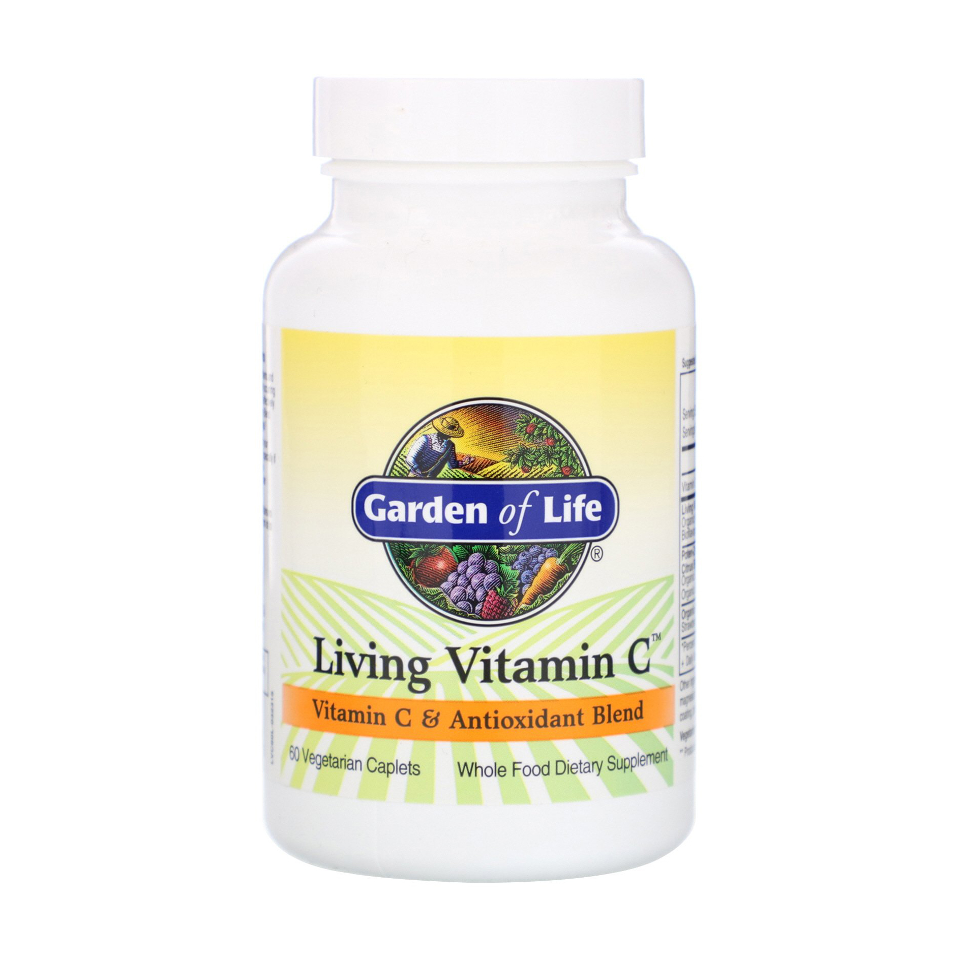 

Вітамін C Garden of Life Living Vitamin C, 60 капсул