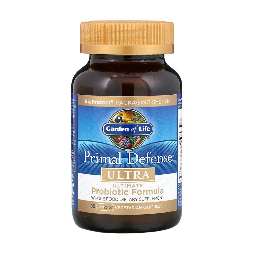 

Пробіотична формула ультра Garden of Life Primal Defense Ultra Ultimate, 90 капсул