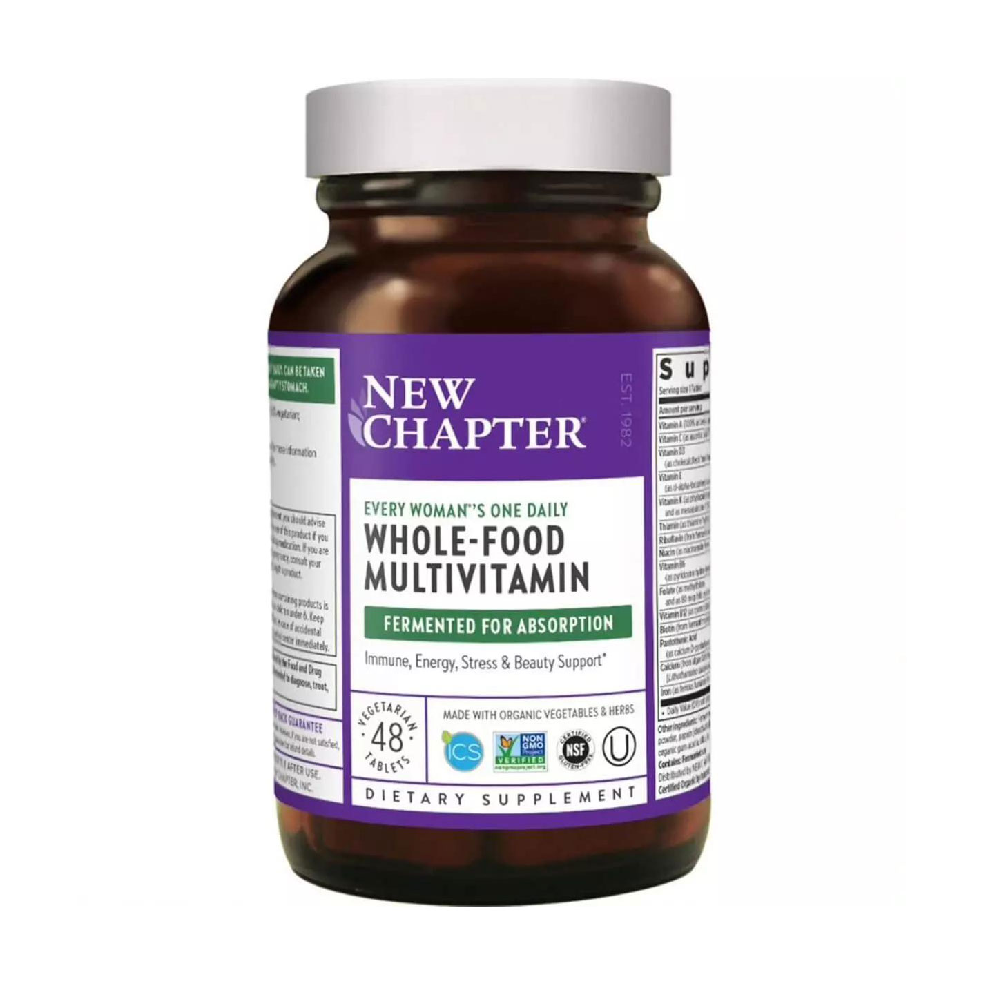 

Уцінка! Мультивітаміни для жінок New Chapter Every Woman's One Daily Whole-Food Multivitamin, 48 таблеток